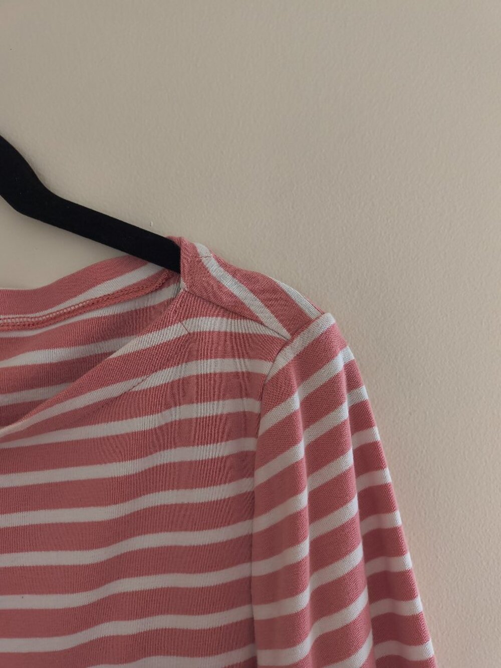 Lauren Ralph Lauren Pink and White Striped Shirt